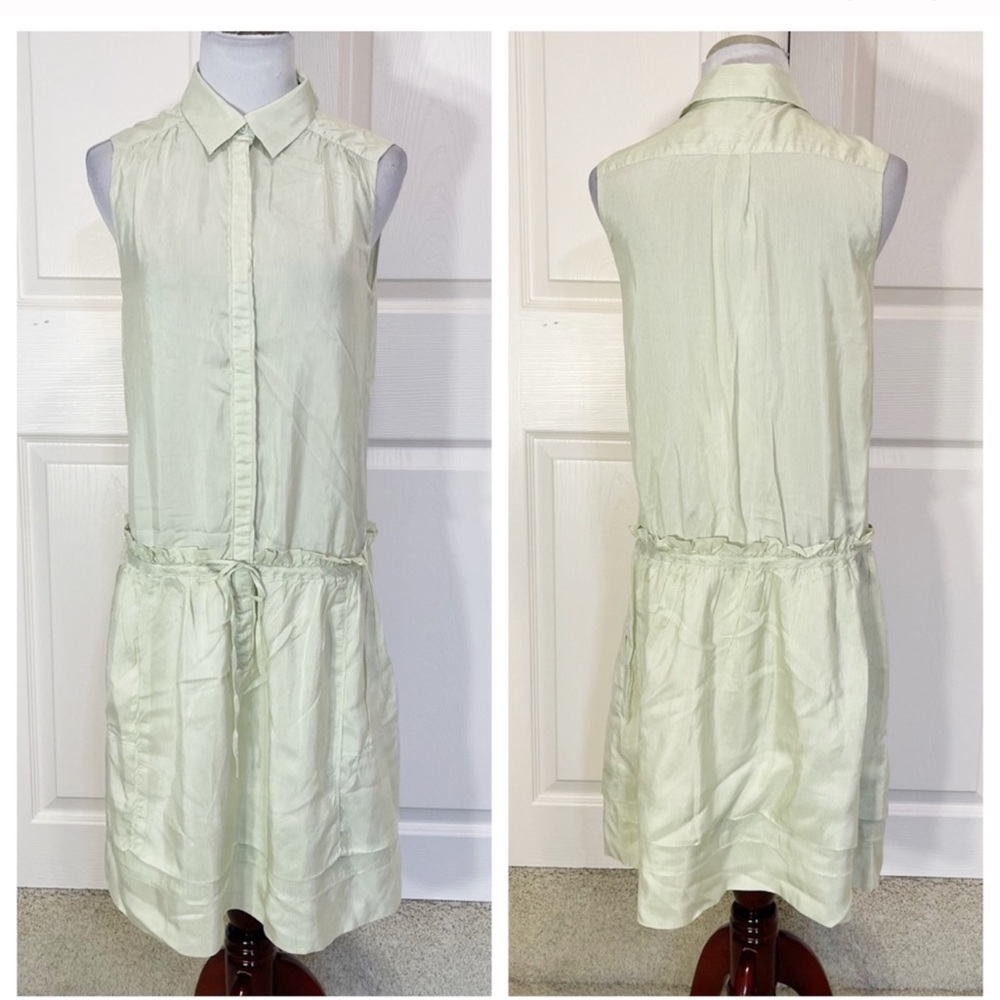 Silk! Peter Som silk shirt dress